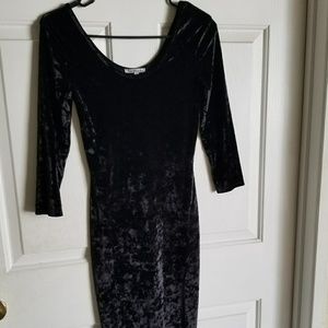 Charlotte Russe velvet dress
